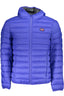 NORWAY 1963 Blaue Herrenjacke – Wasserdichte Kapuzenjacke für Herbst/Winter Blau