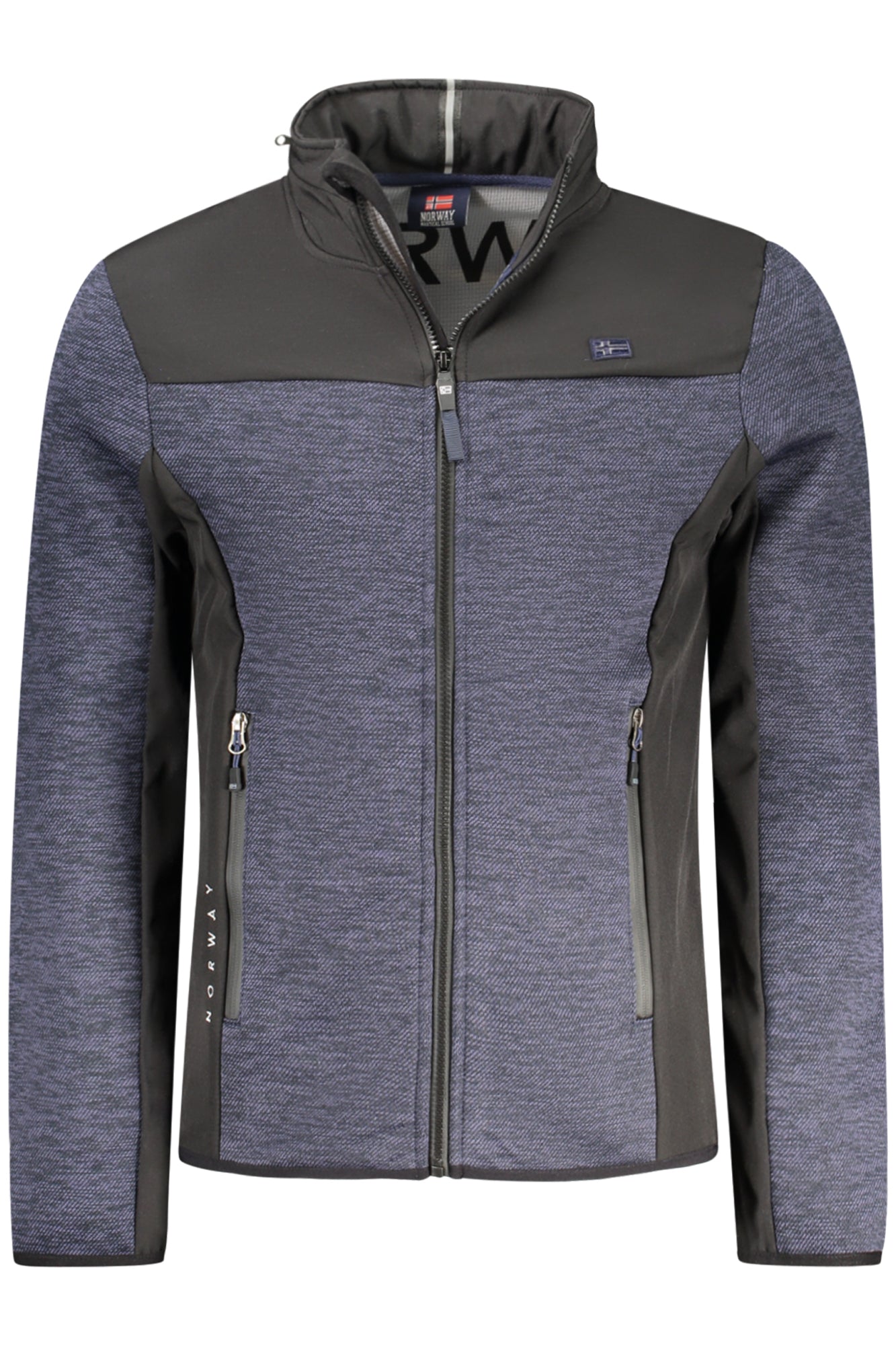 NORWAY 1963 Herren Jacke – Winddichte Winterjacke mit Fleece-Futter für Herren Blau