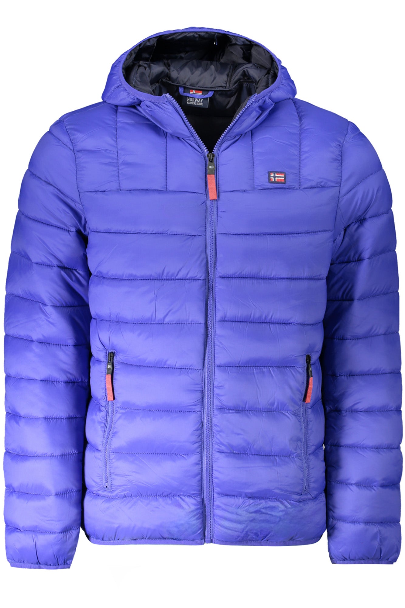 NORWAY 1963 Herren Jacke – mit Kapuze, mit Taschen Blau