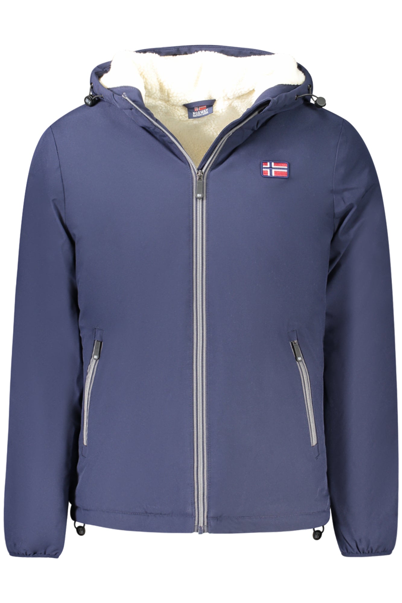 NORWAY 1963 Herren Jacke – Langarm-Jacke, mit Kapuze Blau