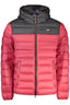 NORWAY 1963 Herren Jacke – Rote Winterjacke mit Kapuze | Warme Outdoor-Jacke Rot