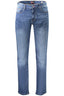 NORWAY 1963 Herren Jeans – mit Taschen, mit Reißverschluss Blau
