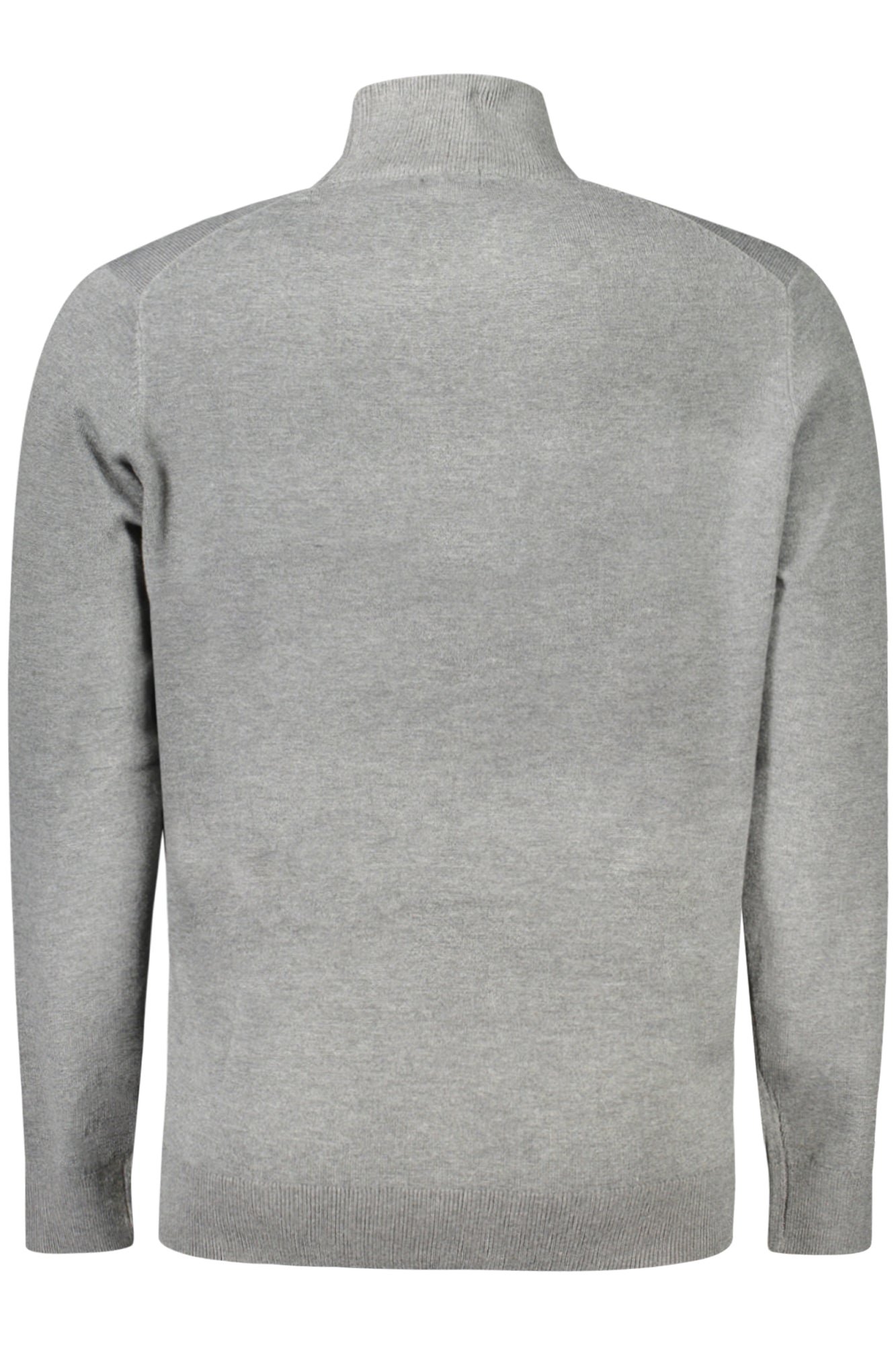 NORWAY 1963 Herrenshirt – Blaues Langarmshirt mit Stickerei für Herbst/Winter Grau