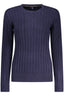 NORWEGEN 1963 DAMEN BLAUER PULLOVER