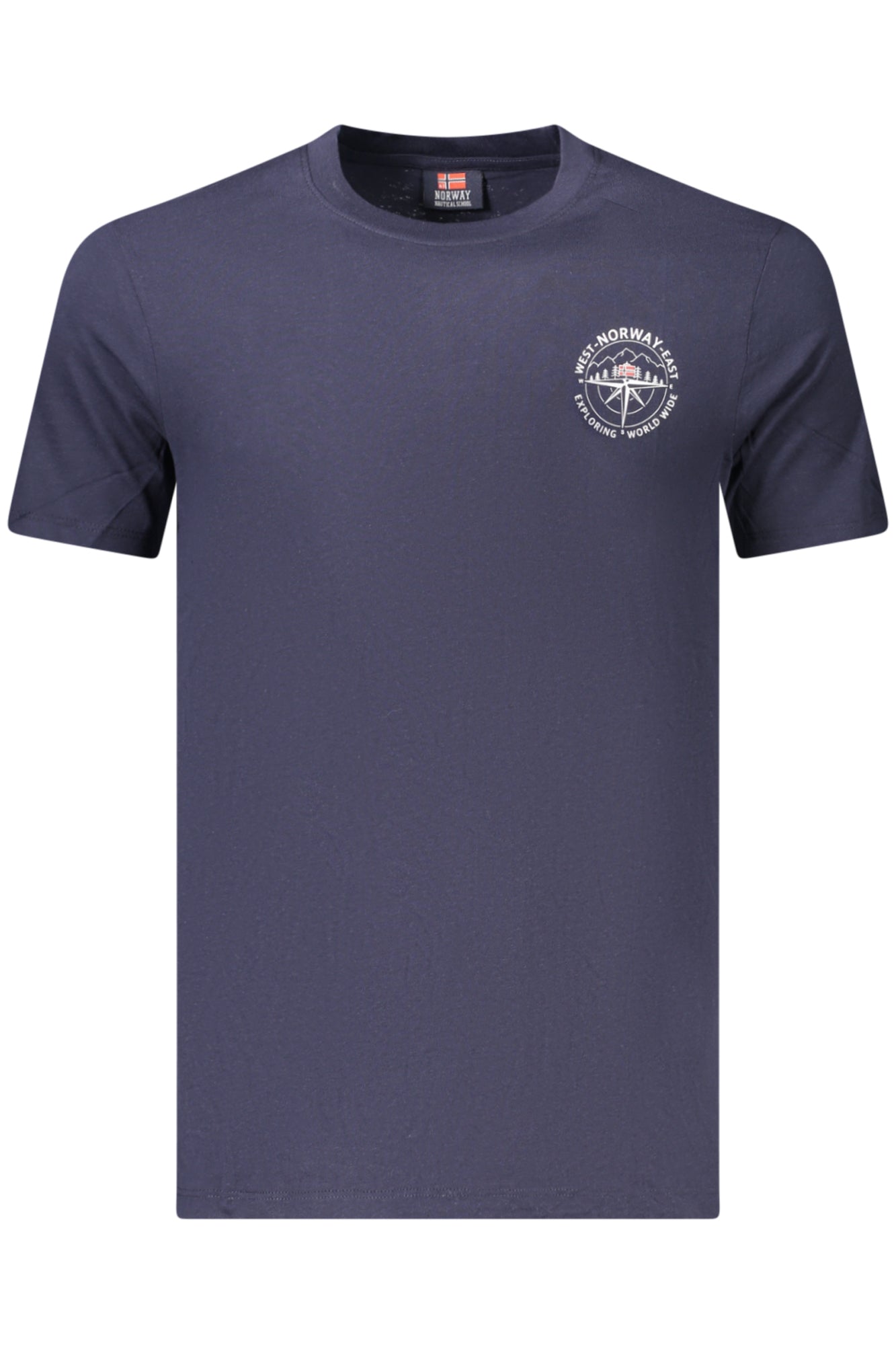 NORWAY 1963 T-Shirt Herren Grün – Kurzarm-Shirt aus 100% Baumwolle Blau