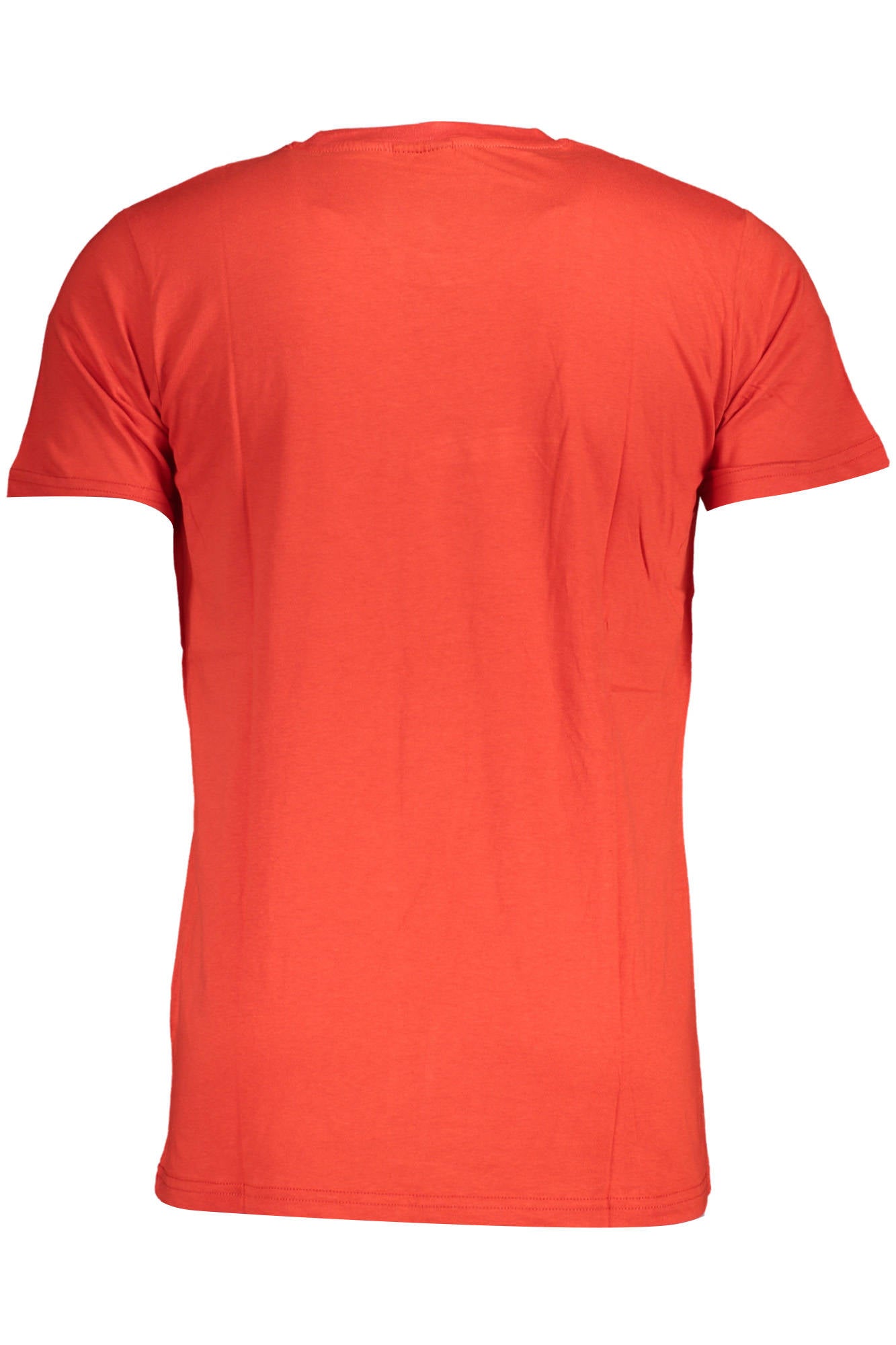NORWAY 1963 T-Shirt Herren Kurzarm Rot – 100% Baumwolle mit Logo-Applikation Rot