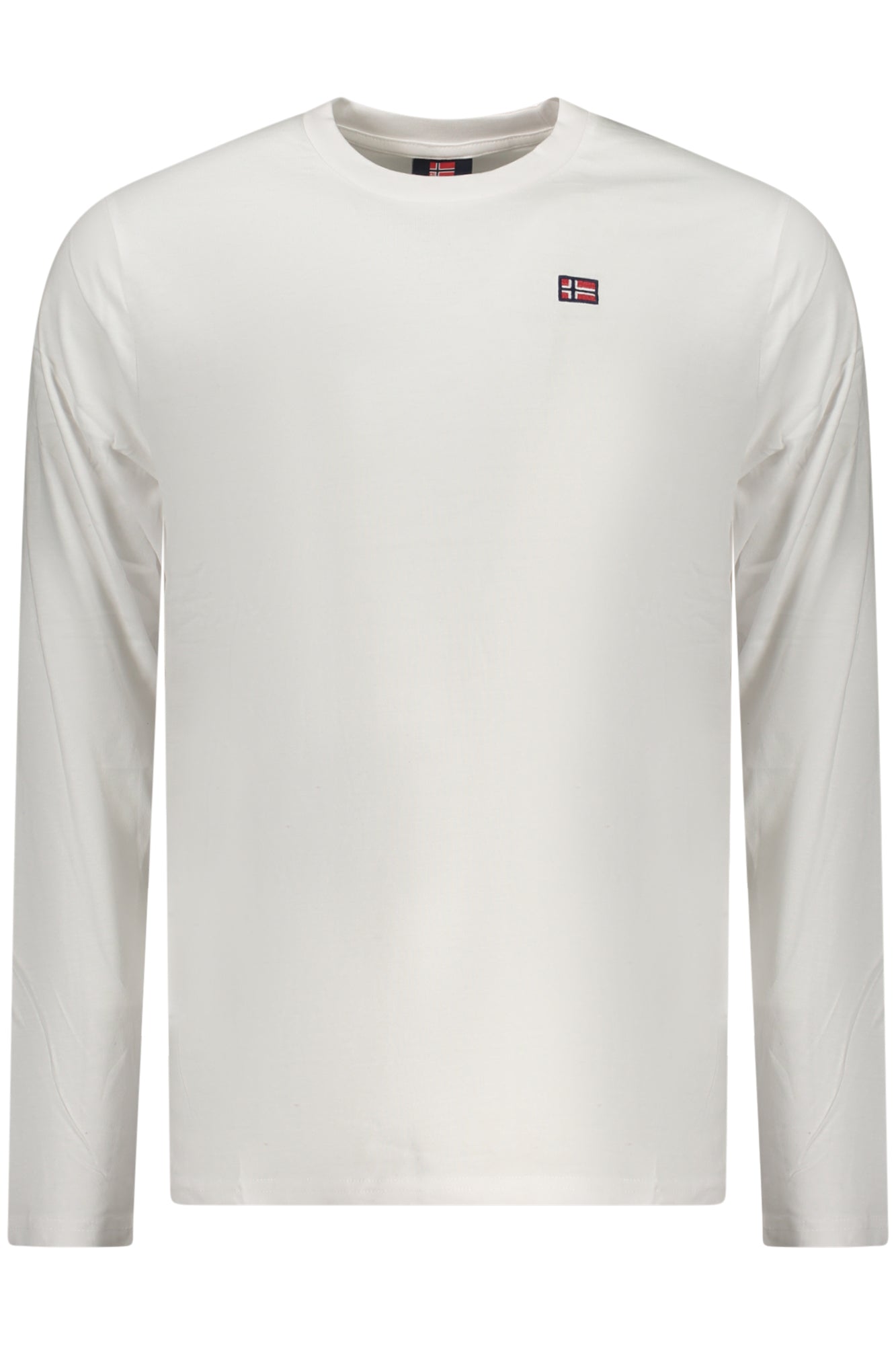 NORWAY 1963 Langarm T-Shirt Herren Weiss – 100% Baumwolle für Herbst/Winter Weiß