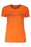 PATRIZIA PEPE DAMEN KURZARM T-SHIRT ORANGE