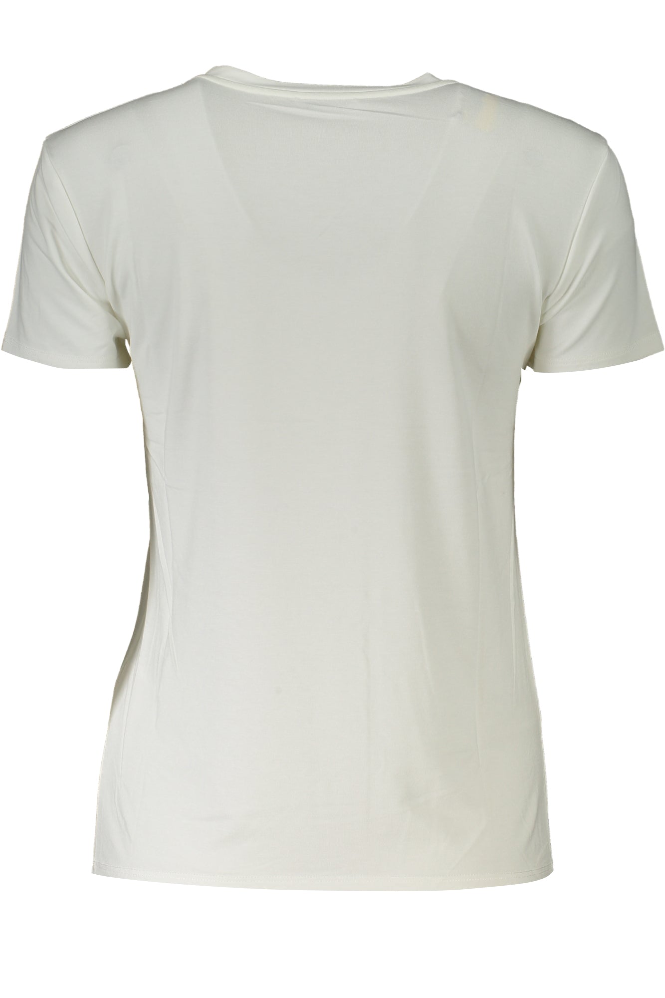 PATRIZIA PEPE Damen T-Shirt Weiß – Kurzarm mit Strass-Applikation | soulluna.de Weiß