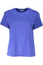 PATRIZIA PEPE DAMEN KURZARM T-SHIRT BLAU