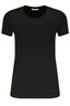 PATRIZIA PEPE DAMEN KURZARM T-SHIRT SCHWARZ