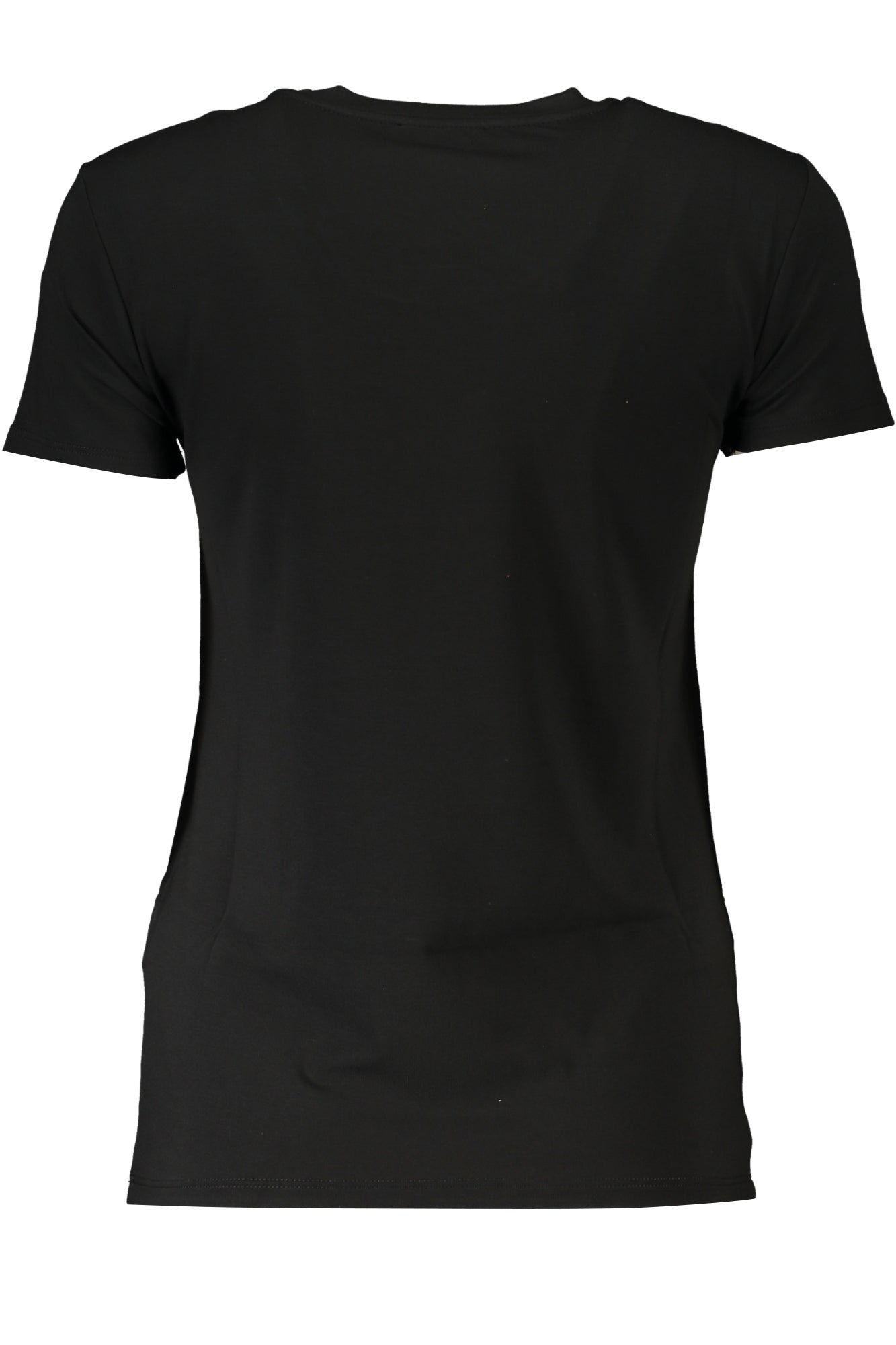 PATRIZIA PEPE Damen T-Shirt Weiß – Kurzarm mit Strass-Applikation | soulluna.de Schwarz