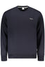 PEPE JEANS MEN'S BLUE SWEATSHIRT WITH ZIPPER