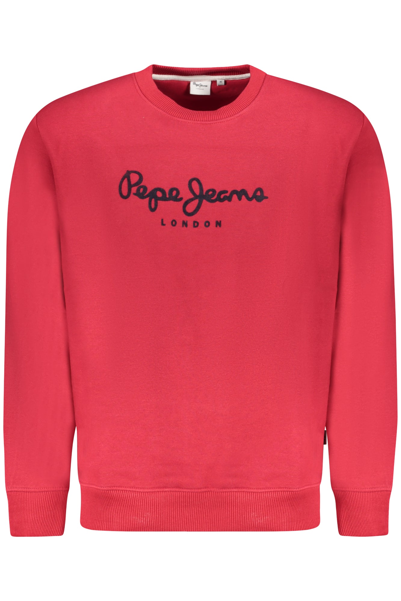 Pepe Jeans Sweatshirt Herren mit Reißverschluss – Rotes Langarmshirt für Herbst/Winter Rot