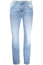 Pepe Jeans Damen-Jeans – Used-Look Denim, schmal zulaufend | soulluna.de Hellblau