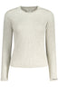 Pepe Jeans Pullover Damen – Blauer Kannnetzpullover mit Stickerei | soulluna.de Grau