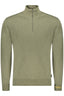 Pepe Jeans Pullover Herren – Grüner Langarmpullover mit Halb-Reißverschluss für Herbst/Winter Grün