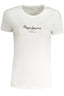 PEPE JEANS DAMEN KURZARM T-SHIRT WEISS