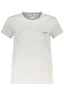 Pepe Jeans Damen T-Shirt Grau – Kurzarm mit Logo-Stickerei | soulluna.de Grau