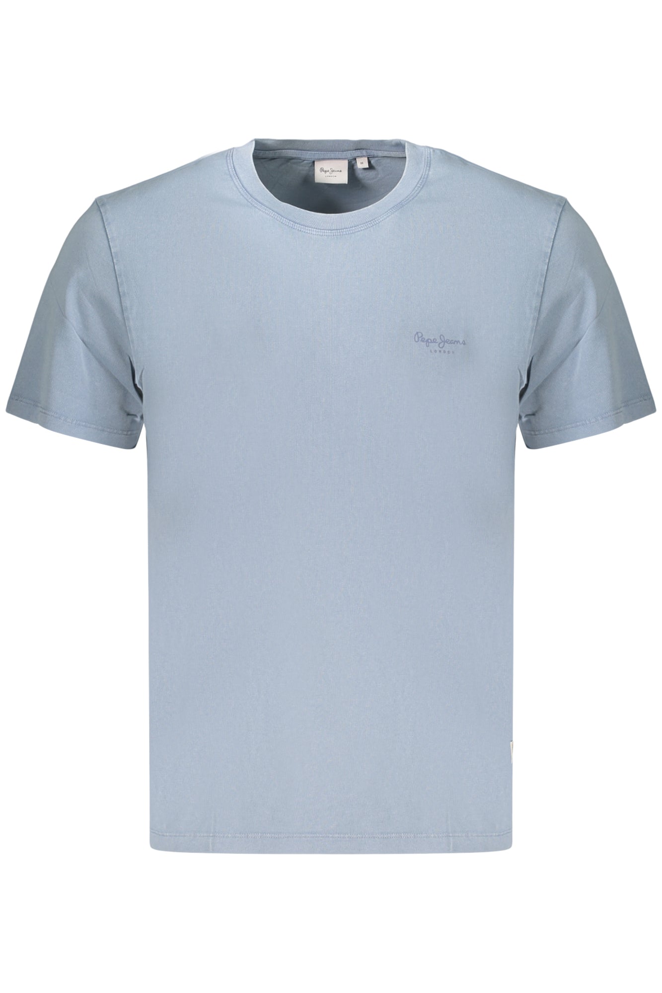 PEPE JEANS Herren T-Shirt – Kurzarm, aus Baumwolle Hellblau