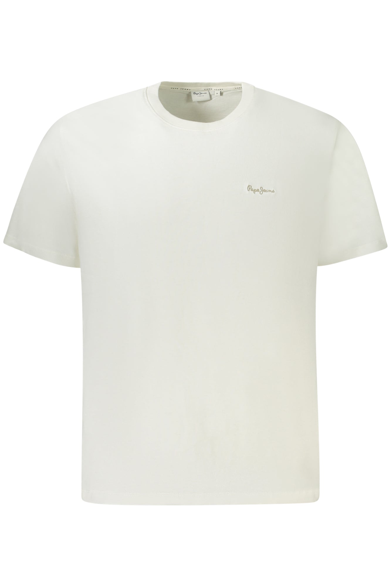 PEPE JEANS Herren T-Shirt – Kurzarm, aus Baumwolle Weiß