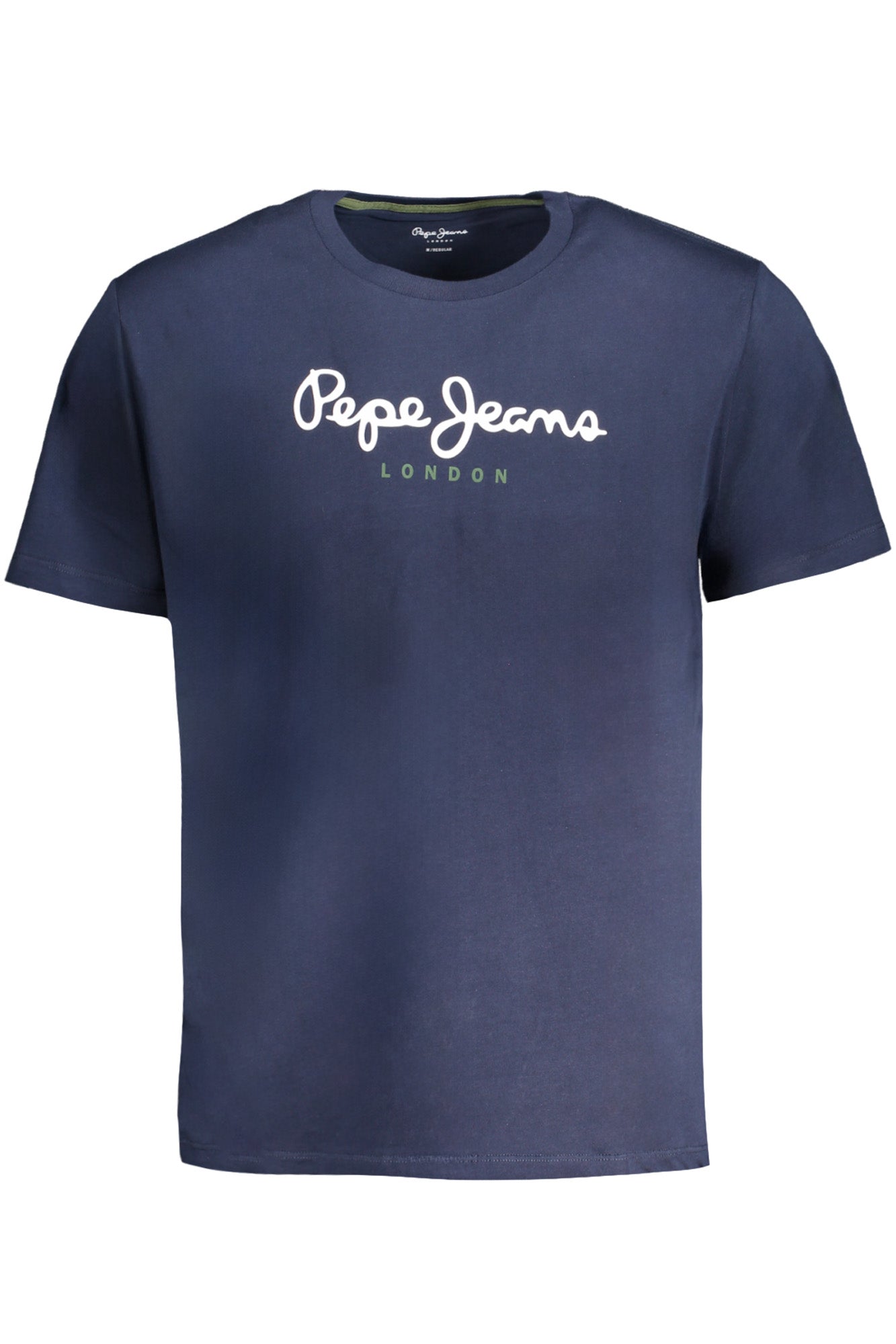 Pepe Jeans T-Shirt Herren – Weißes Basic aus 100% Baumwolle | soulluna.de Blau