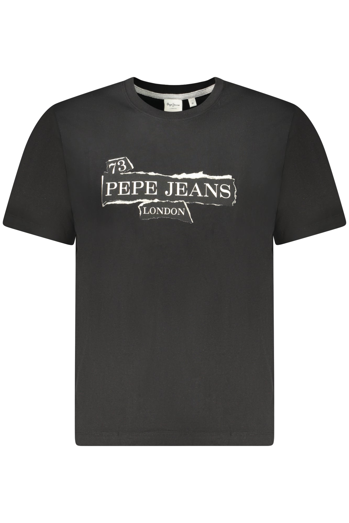 PEPE JEANS Herren-T-Shirt mit kurzen Ärmeln – Rot aus 100% Baumwolle | soulluna.de Schwarz