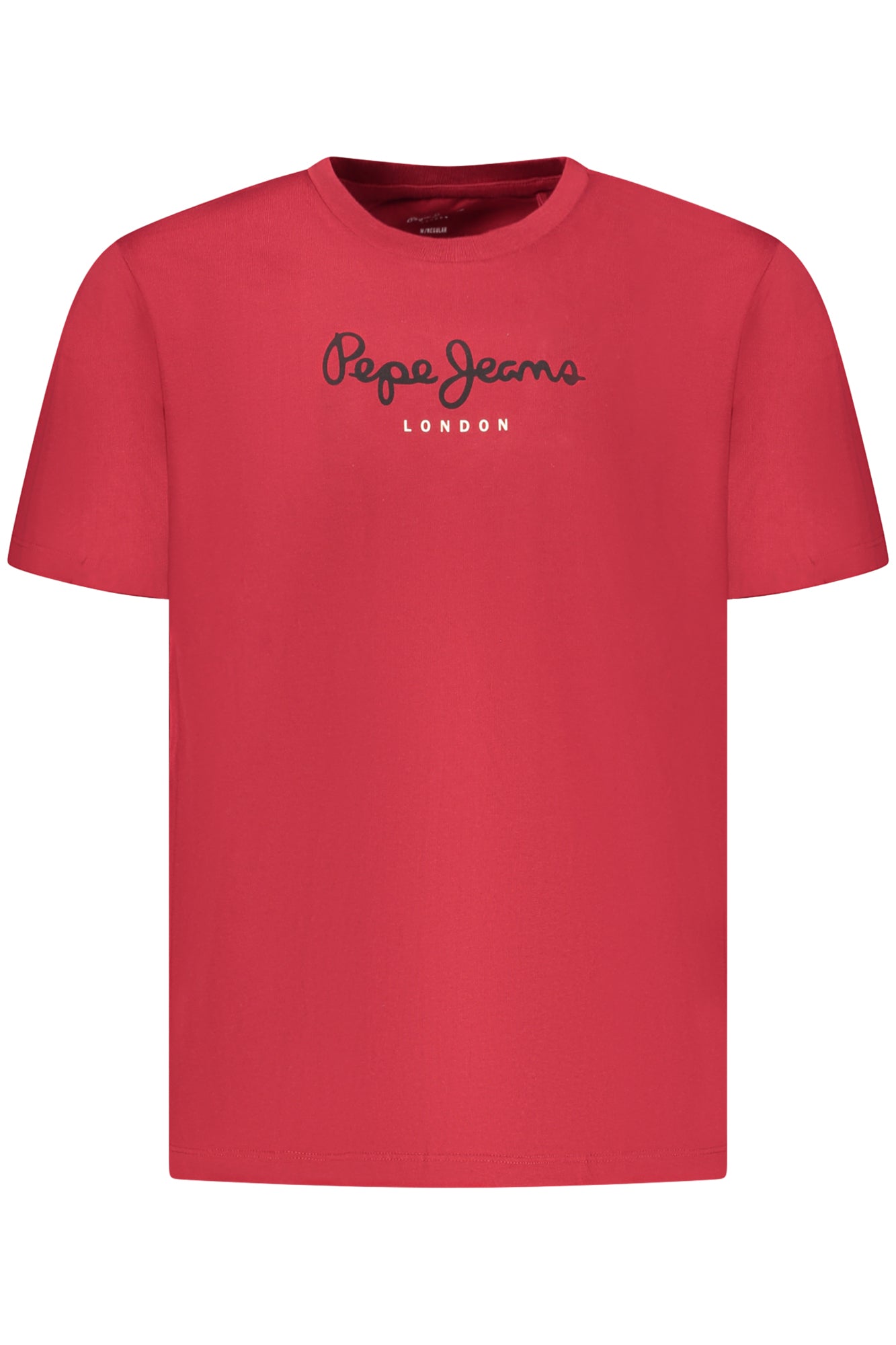 PEPE JEANS Herren T-Shirt – Kurzarm, aus Baumwolle Rot