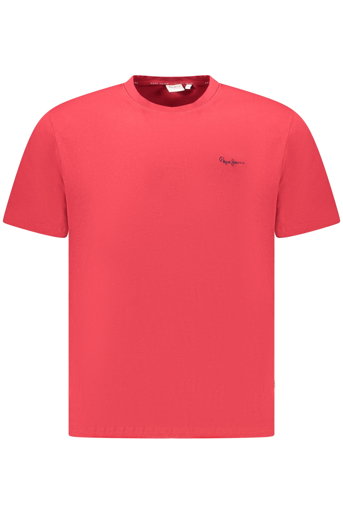 PEPE JEANS Herren T-Shirt – Kurzarm, aus Baumwolle Rot