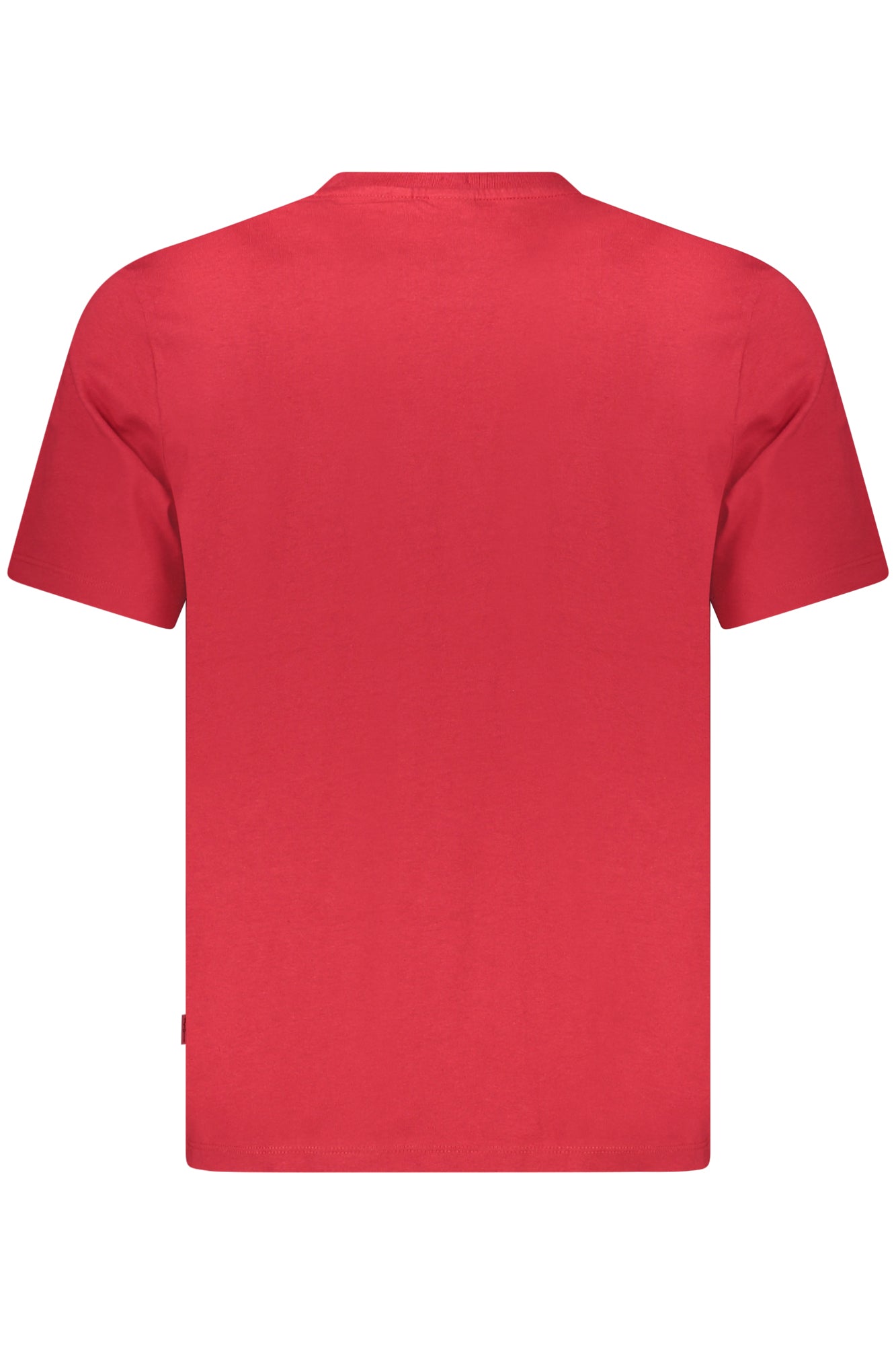 Pepe Jeans T-Shirt Herren – Weißes Kurzarm-Shirt mit Logo-Stickerei Rot