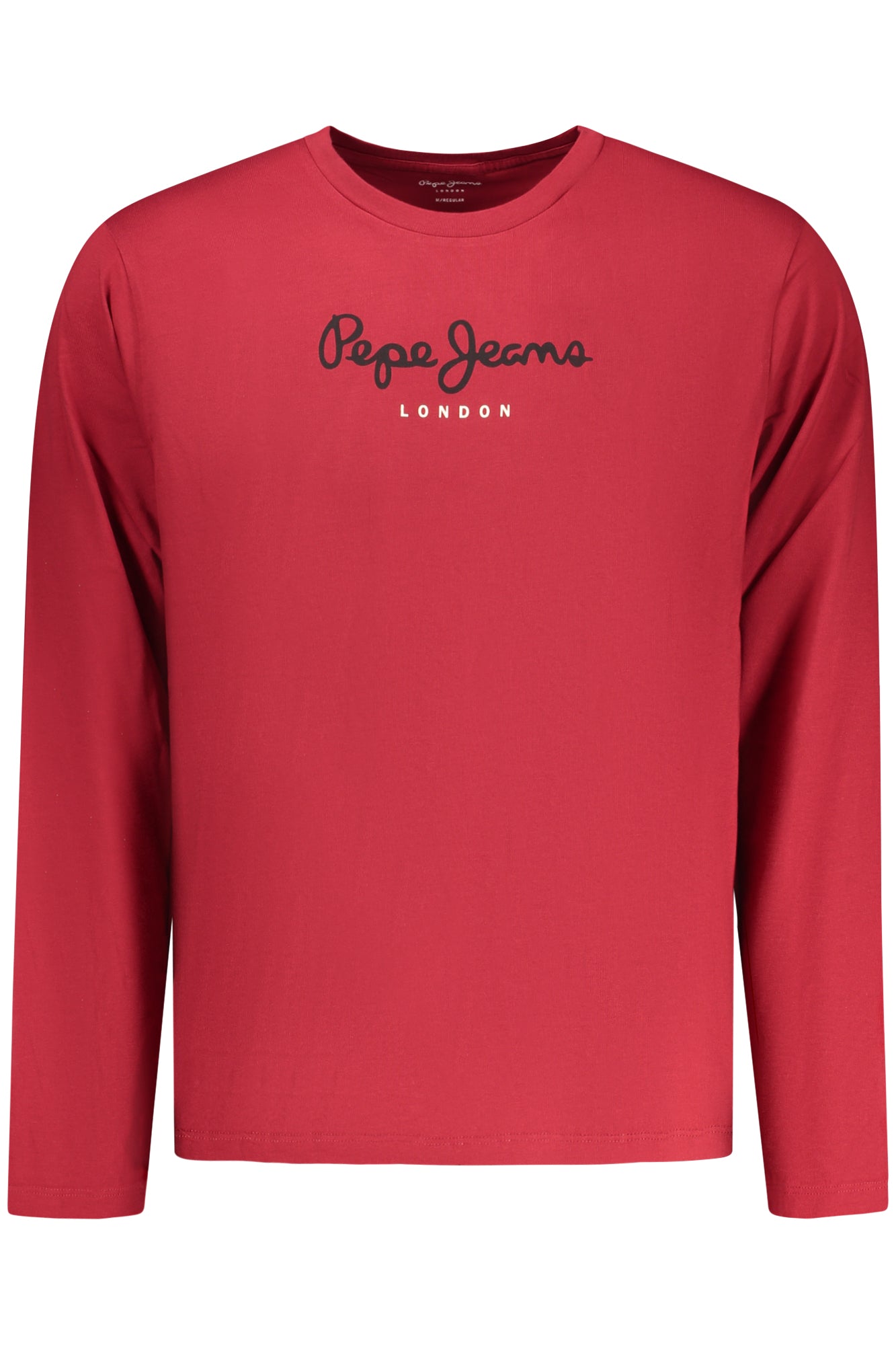 PEPE JEANS Langarmshirt Herren Grau – Nachhaltige Baumwolle für Frühjahr/Sommer Rot
