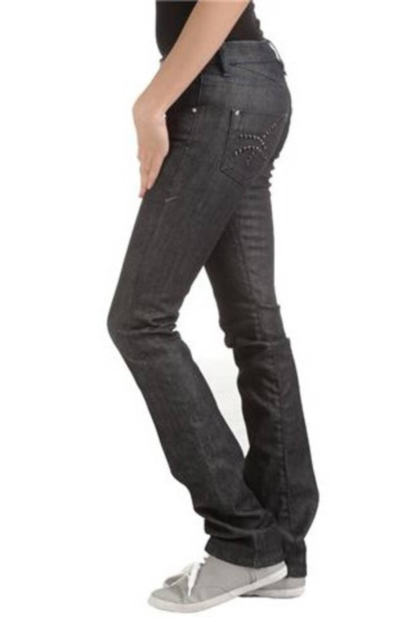 Blu Damen Denim Denim Hard Jeans Blau