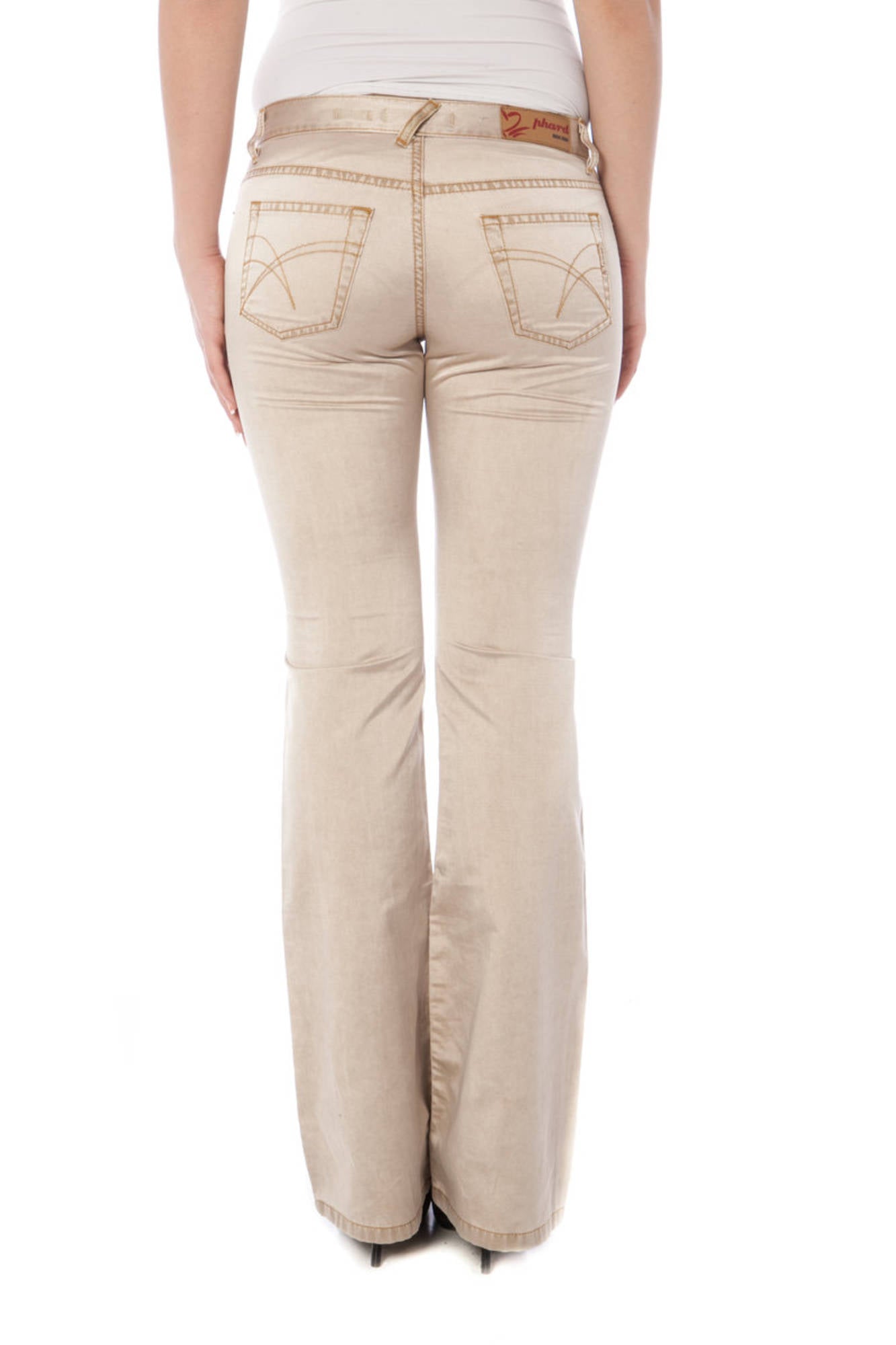 Beige Frauenhose Phard Beige
