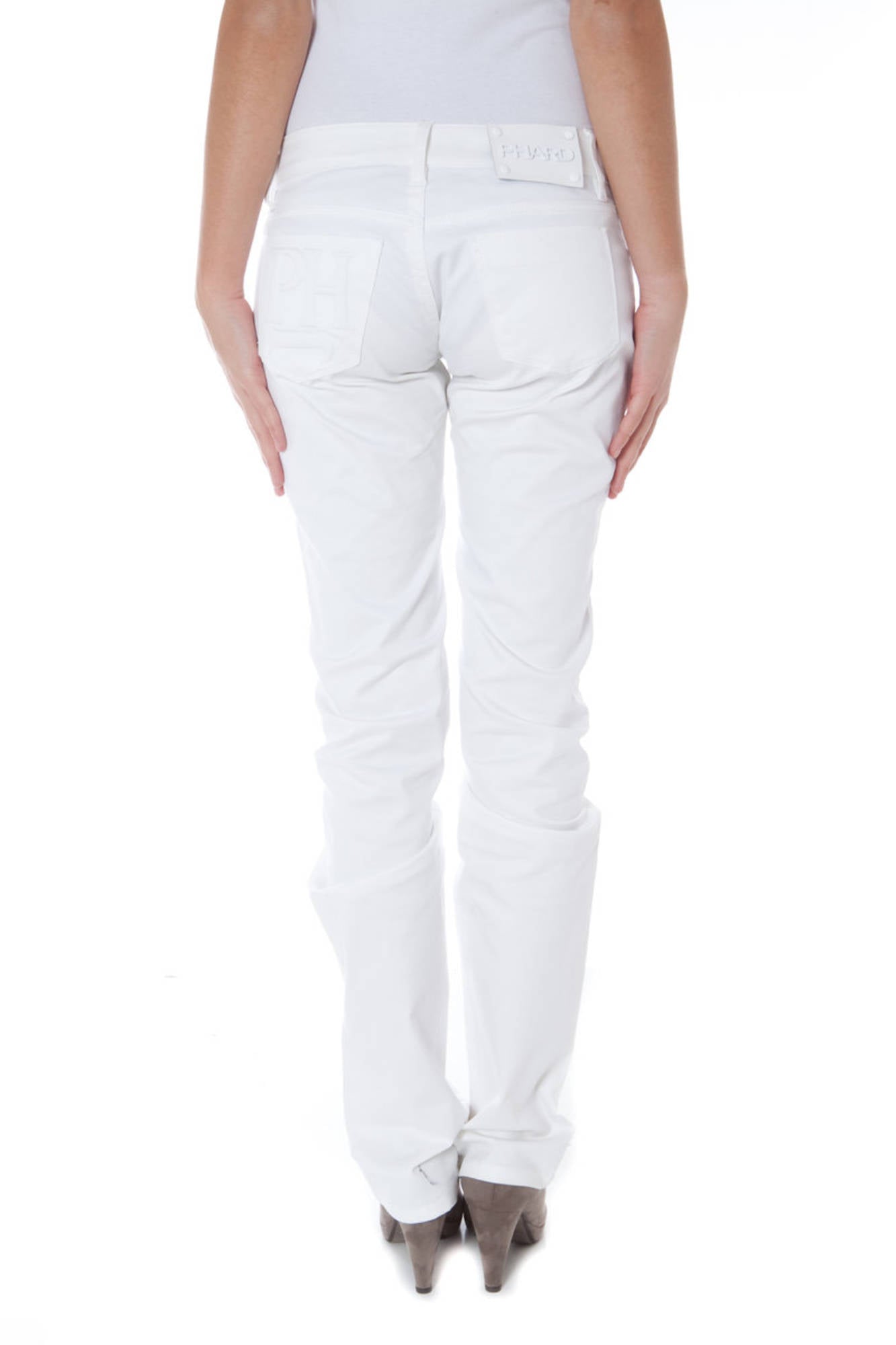 Phard Weisse Frauenhose Weiß