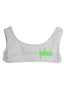 PHARD Top für Damen – Graues Baumwoll-Top mit Logo-Druck | Frühjahr/Sommer Grau