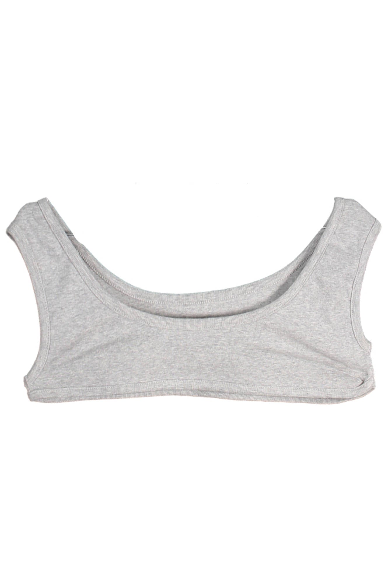 PHARD Top für Damen – Graues Baumwoll-Top mit Logo-Druck | Frühjahr/Sommer Grau
