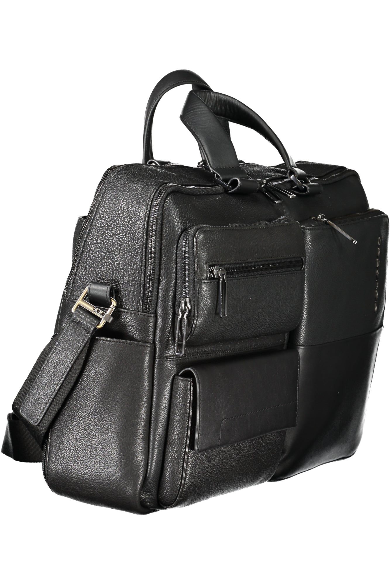 PIQUADRO Herren Accessoires – Aktentasche mit Griffen Schwarz