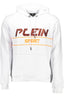 PLEIN SPORT Sweatshirt Herren – Kapuzenpullover aus Italien für Herbst/Winter Weiß