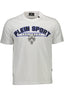 PLEIN SPORT KURZARM-T-SHIRT HERREN WEISS