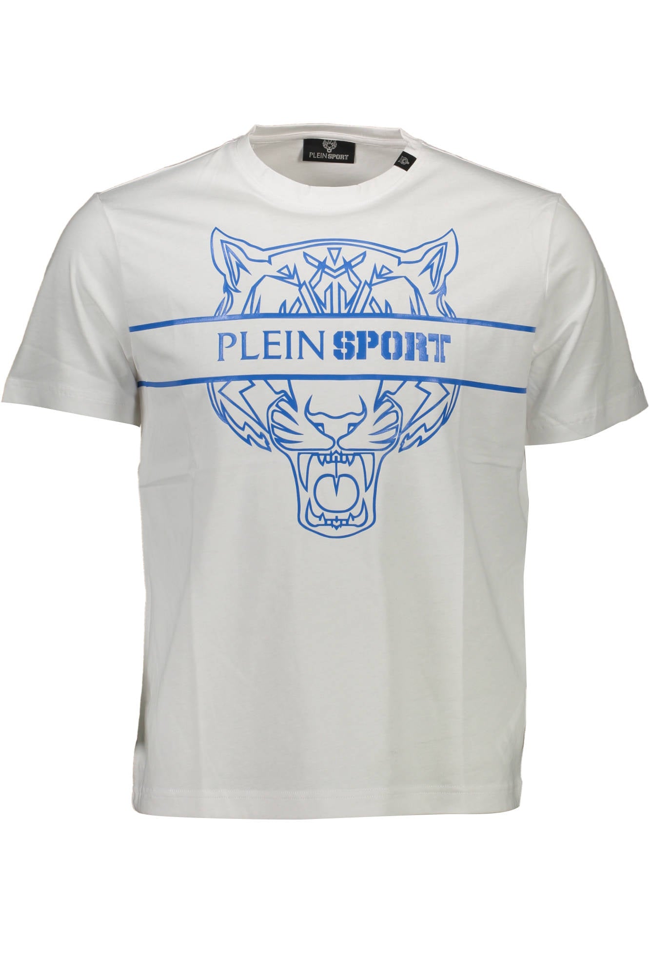 Plein Sport Weisses Kurzarm-T-Shirt Für Herren Weiß