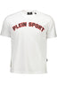 PLEIN SPORT WEISSES KURZARM-T-SHIRT FÜR HERREN