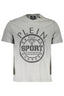 PLEIN SPORT KURZARM-T-SHIRT HERREN GRAU