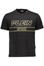 Plein Sport Kurzarm-T-Shirt Herren Schwarz Schwarz
