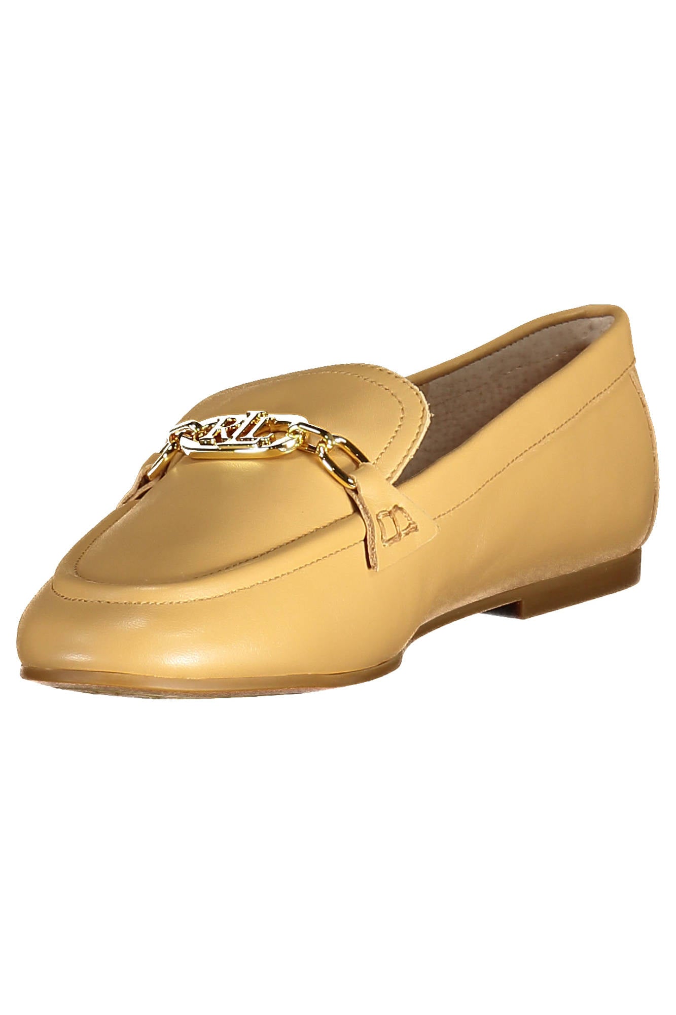 RALPH LAUREN Mokassins Damen – Klassische Beige Lederschuhe für Frühjahr/Sommer Beige