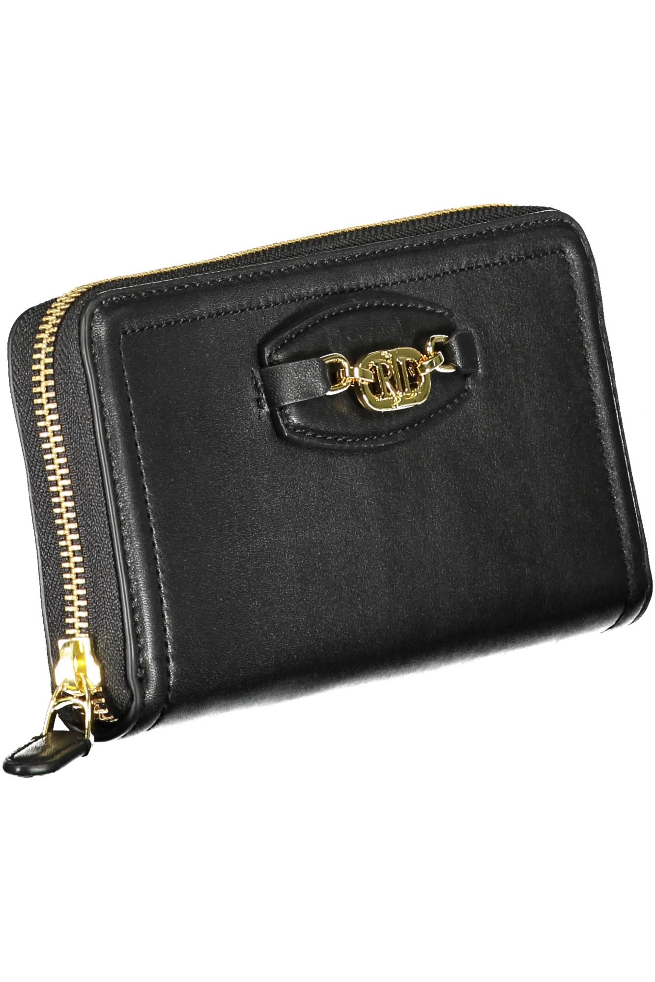 RALPH LAUREN Damengeldbörse Schwarz – Elegante Portemonnaie mit Logo-Details Schwarz