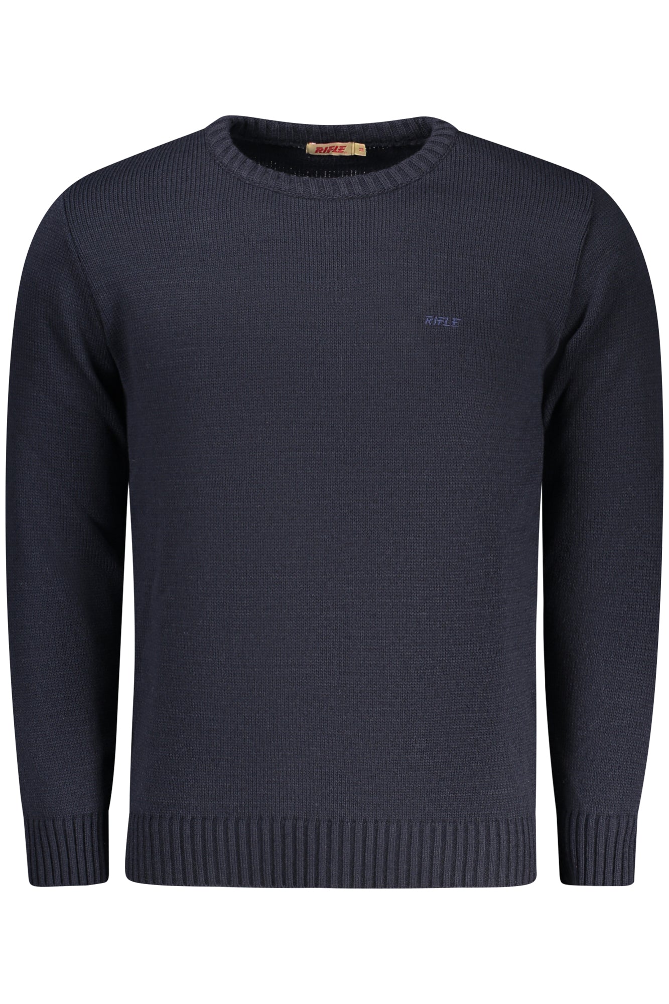 RIFLE Gewehrpullover Herren blau – Italienische Qualität aus Wolle-Acryl-Mix | soulluna.de Blau