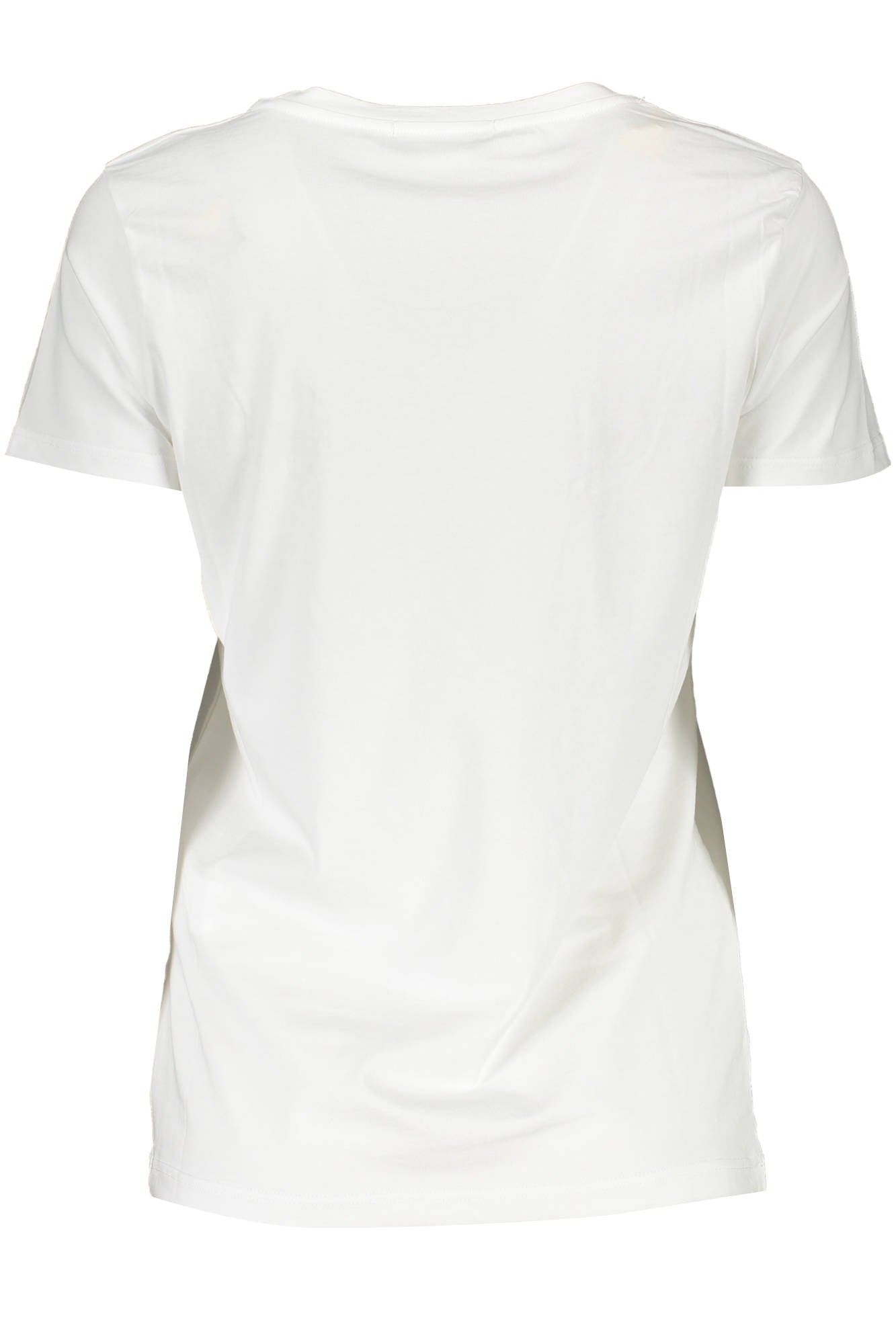 Scervino Street Kurzarm-T-Shirt Damen Weiss – Italienisches Design mit Stickerei | soulluna.de Weiß