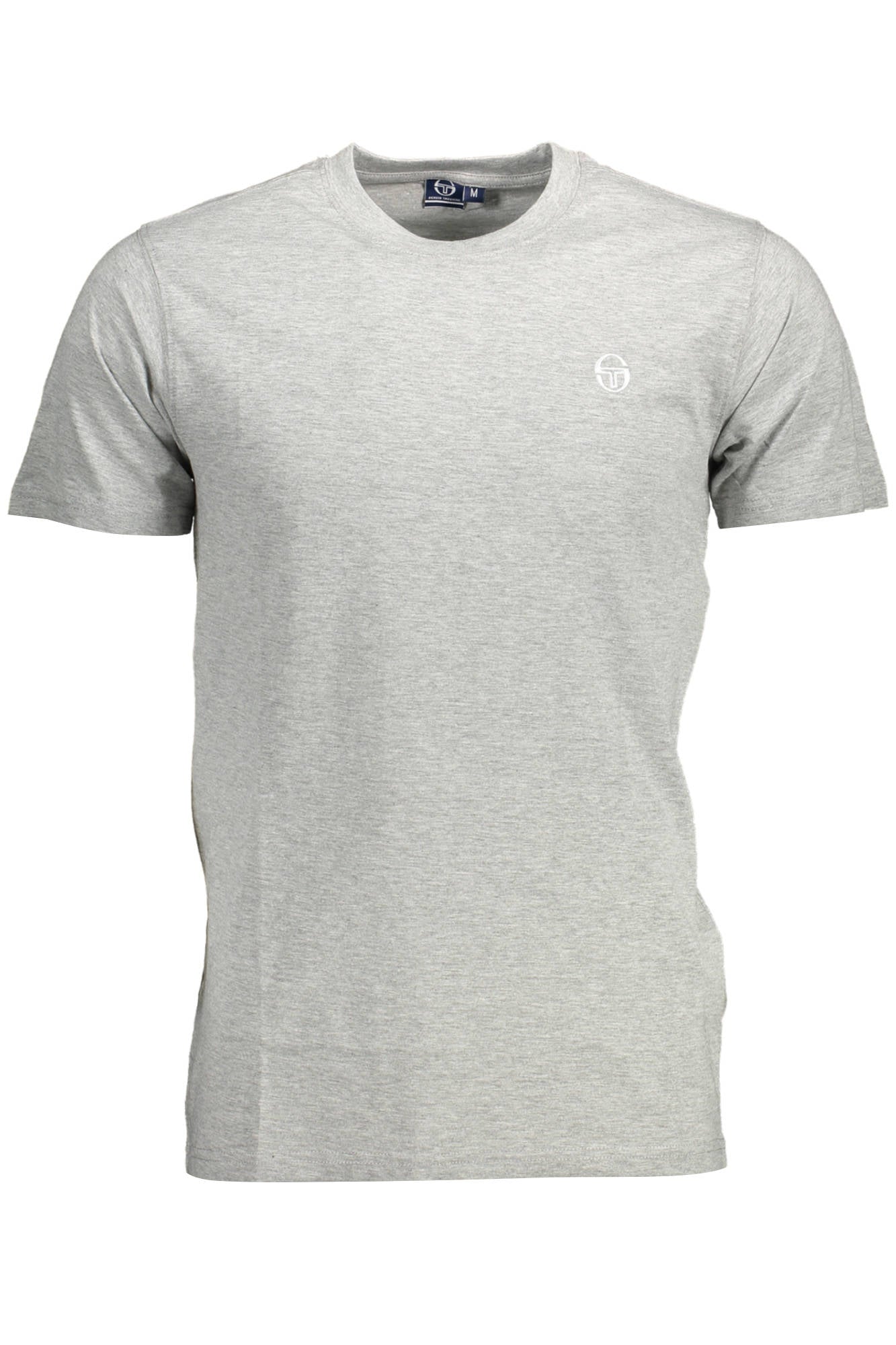 Sergio Tacchini Herren T-Shirt Grau – Kurzarm mit Logo-Stickerei | soulluna.de Grau