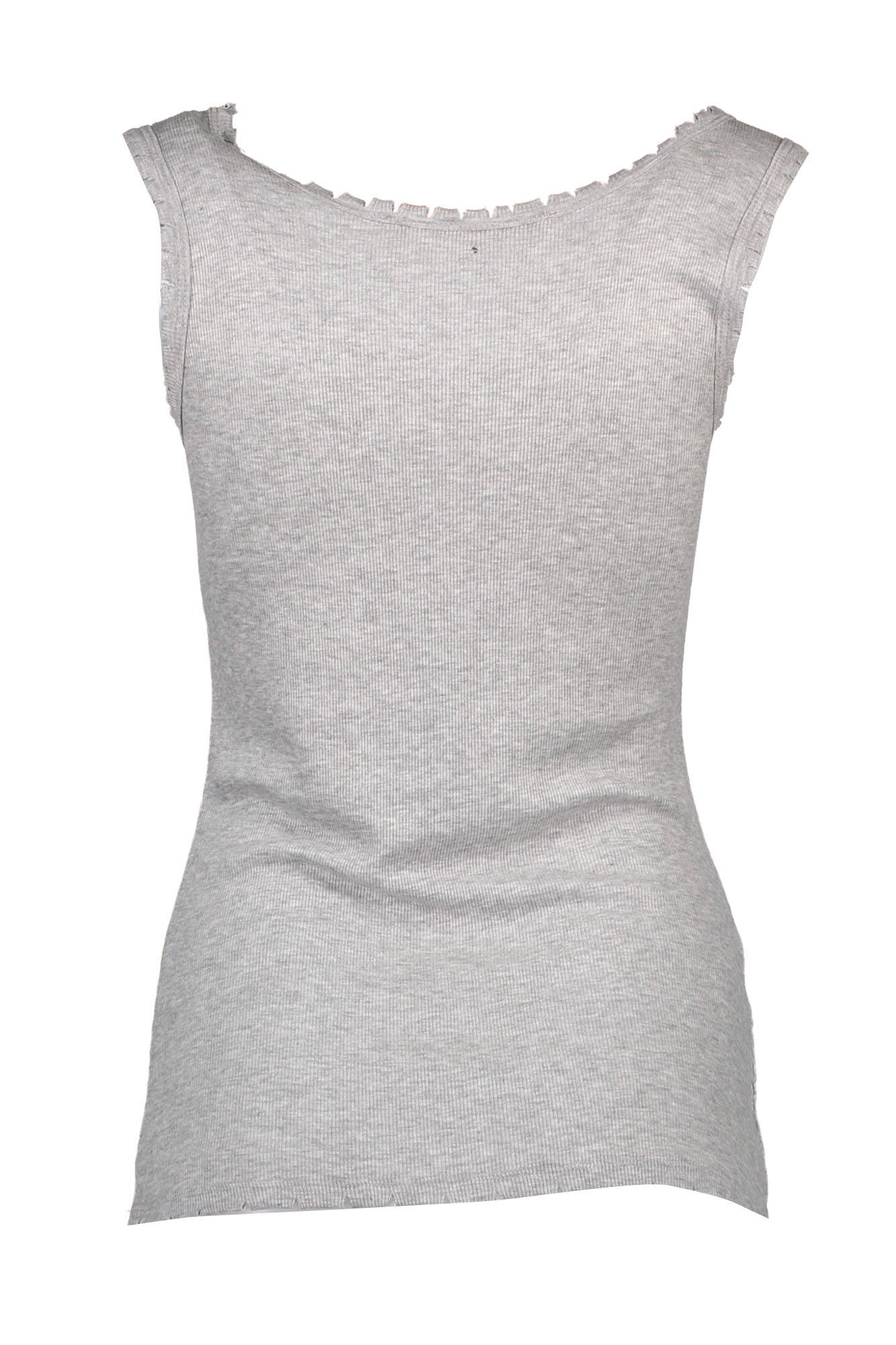 SILVIAN HEACH Grauer Tanktop Damen – Breites Schultertank aus Viskose Grau