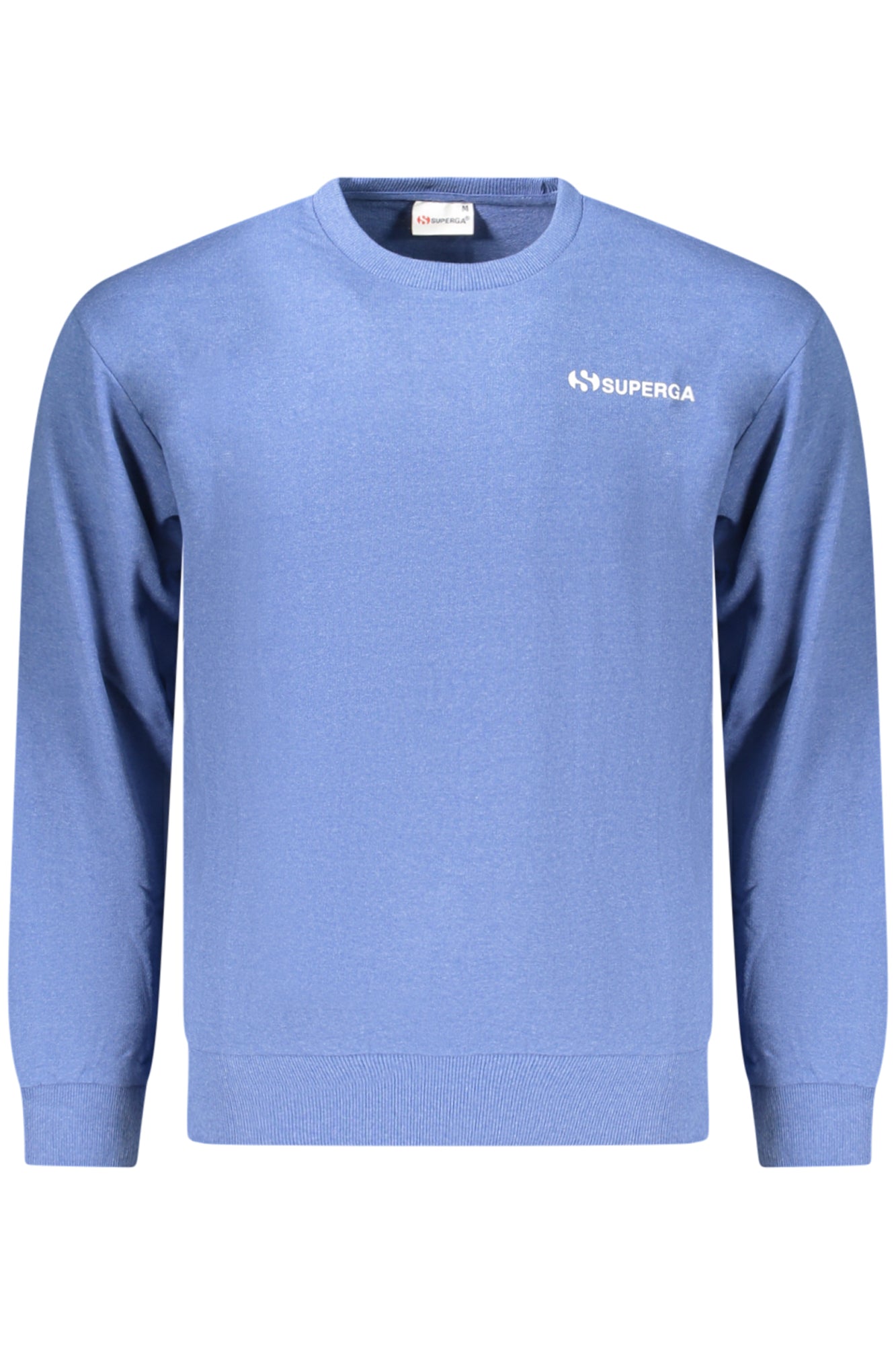 SUPERGA Herren-Sweatshirt mit Reißverschluss, blau Hellblau